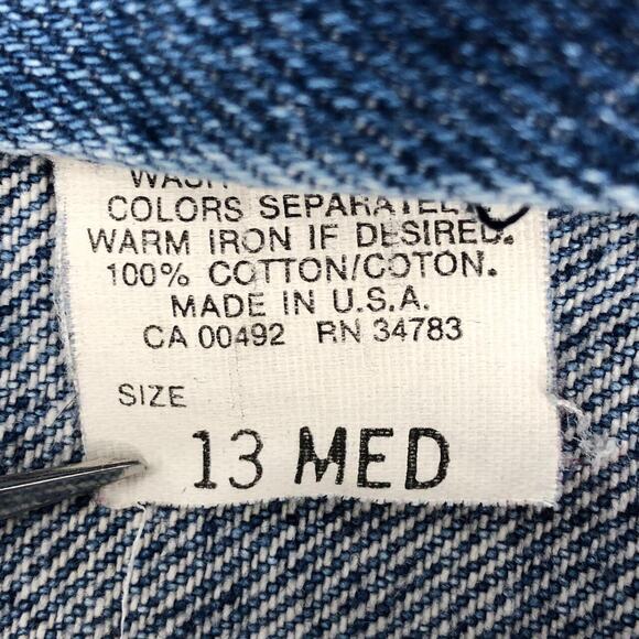 90s Lee stone washed denim jeans 1990s vintage - Picture 4 of 4